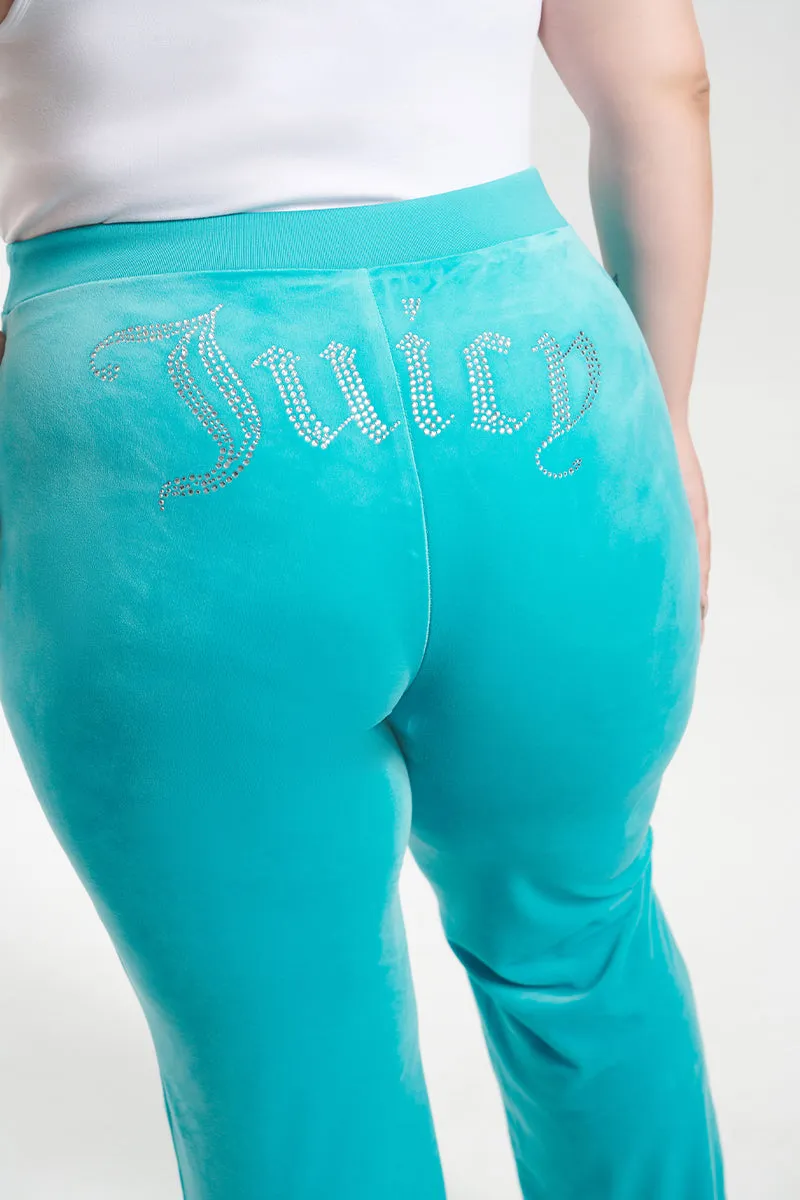 Plus-Size OG Big Bling Velour Track Pants sold by Juicy Couture product image thumbnail 4