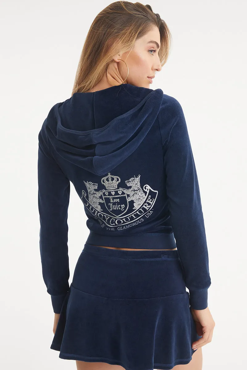 Scottie Cotton Velour Hoodie sold by Juicy Couture product image thumbnail 2