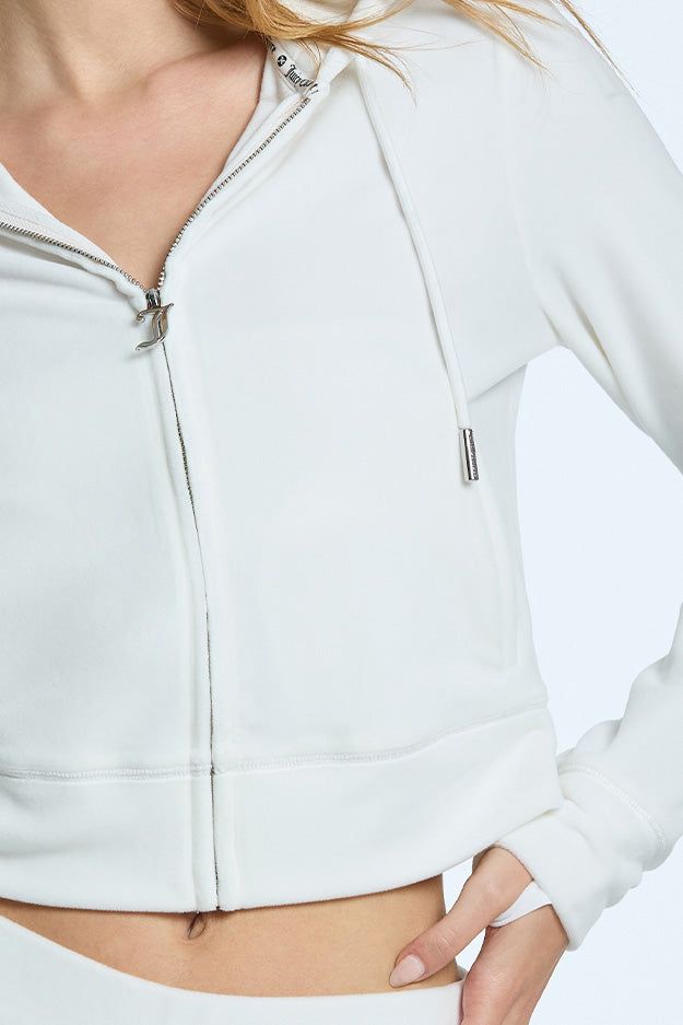 Pearly Big Bling Velour Hoodie sold by Juicy Couture product image thumbnail 4