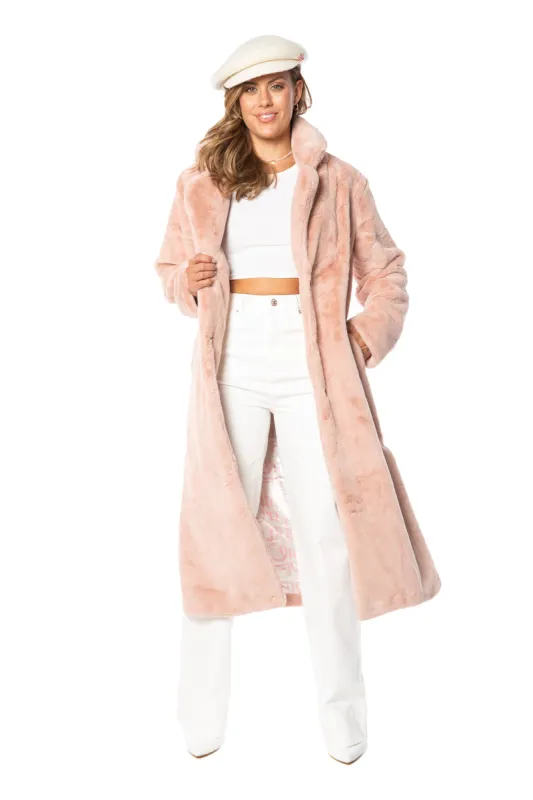 Faux Fur Teddy Trench Coat sold by Juicy Couture