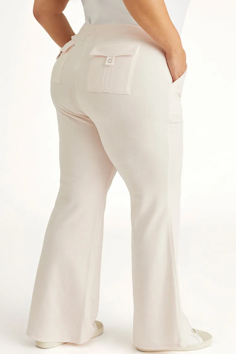Plus-Size Hollywood Snap Pocket Cotton Velour Track Pants sold by Juicy Couture product image thumbnail 4