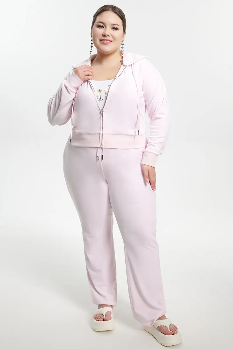 Plus-Size Mixed Jewels Velour Hoodie sold by Juicy Couture product image thumbnail 4