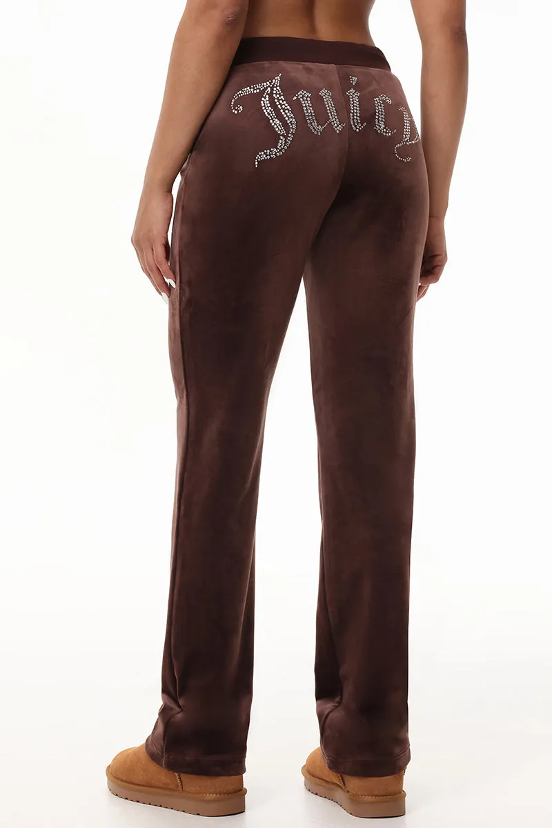 OG Big Bling Velour Track Pants sold by Juicy Couture