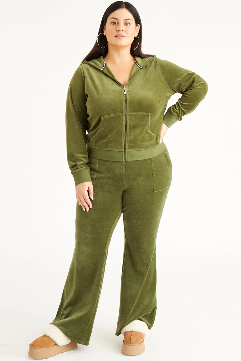 Plus-Size Icons Classic Cotton Velour Hoodie sold by Juicy Couture product image thumbnail 5