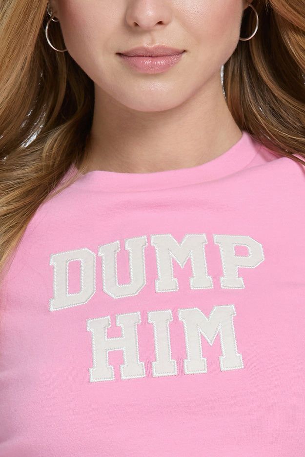 Dump Him Baby Tee sold by Juicy Couture product image thumbnail 5