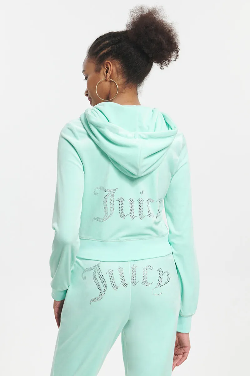 OG Big Bling Velour Hoodie sold by Juicy Couture