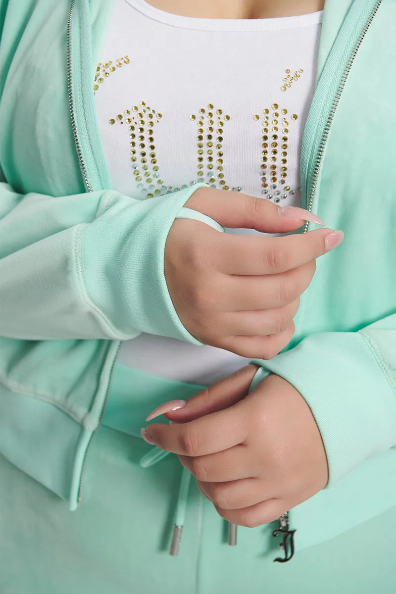 OG Big Bling Velour Hoodie sold by Juicy Couture product image thumbnail 5