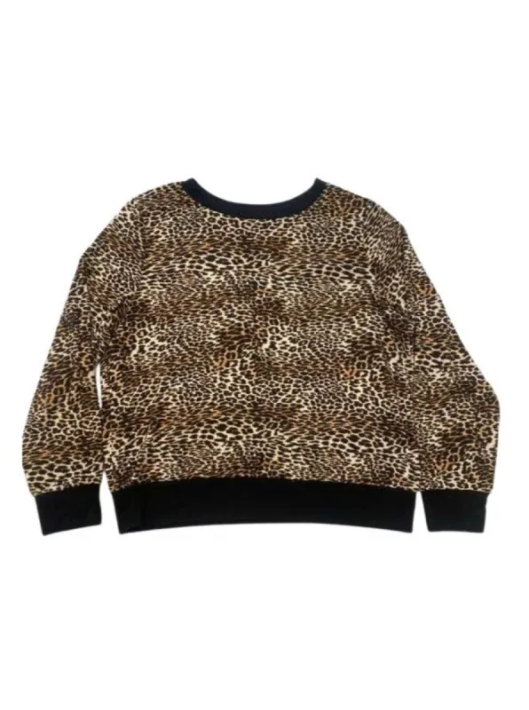Crewneck Leopard Pajama Top—REJUICED sold by Juicy Couture