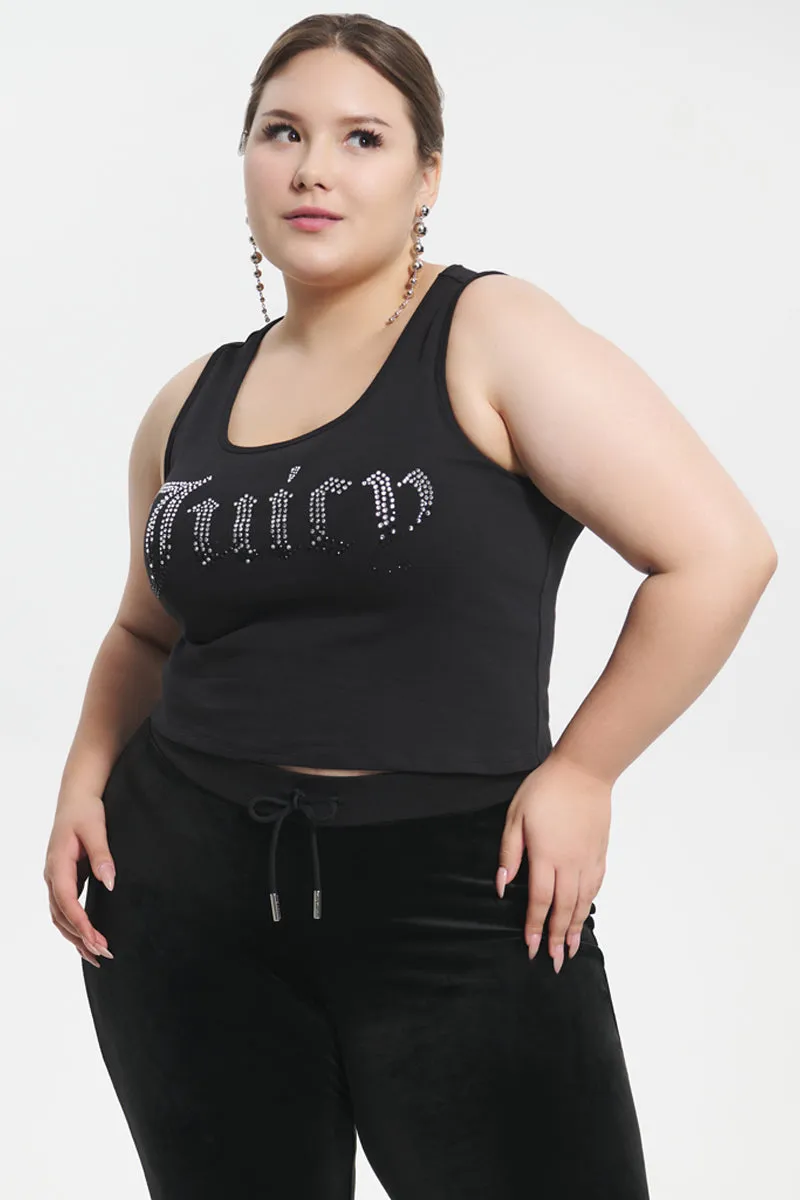 Plus-Size Ombre Bling Tank Top sold by Juicy Couture