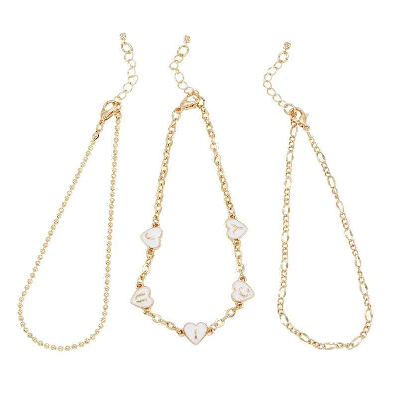 Juicy Trio Anklet Set sold by Juicy Couture