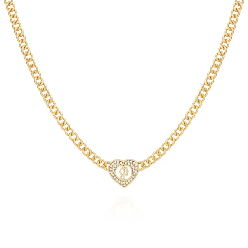Heart Chain Pendant Necklace sold by Juicy Couture