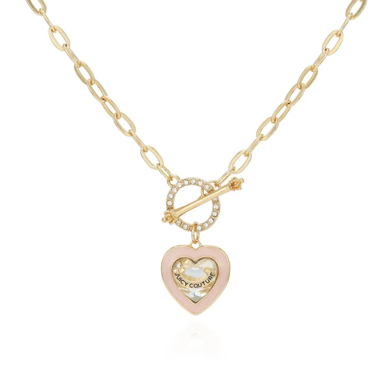 Heart Pendant Charm Necklace sold by Juicy Couture