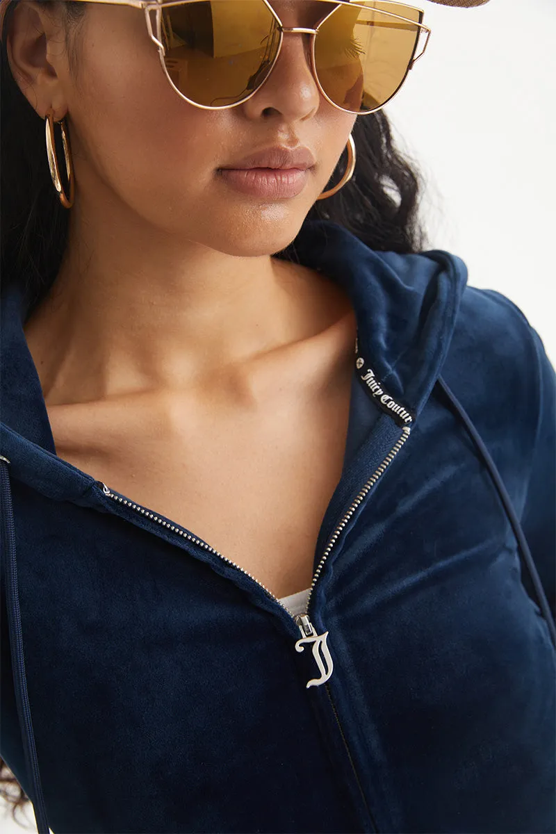 Sagittarius Customizable Big Bling Velour Hoodie sold by Juicy Couture product image thumbnail 5