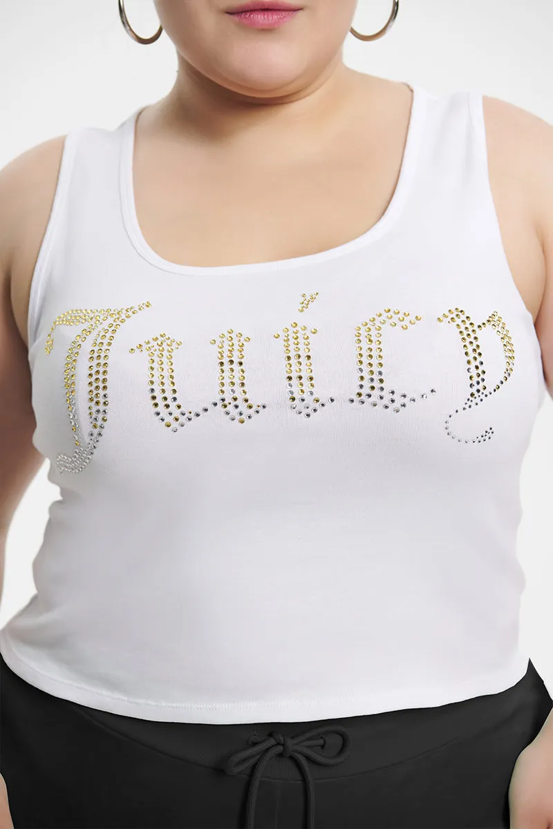 Plus-Size Ombre Bling Tank Top sold by Juicy Couture product image thumbnail 4