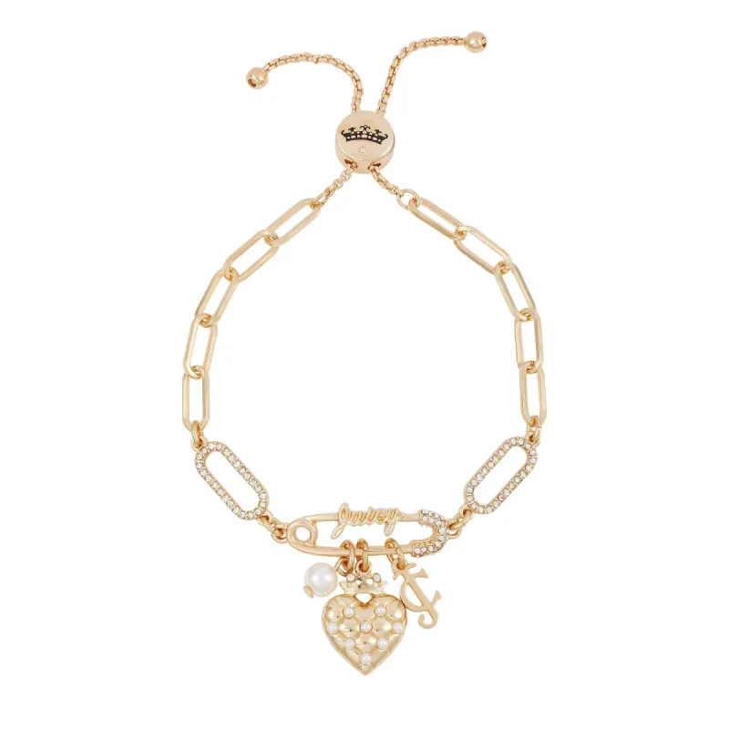 Heart Charm Slider Bracelet sold by Juicy Couture