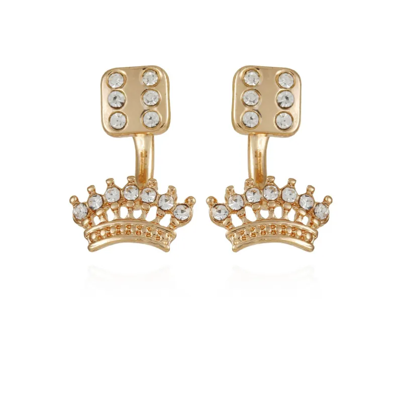 Crown Diamond Stud Earrings sold by Juicy Couture