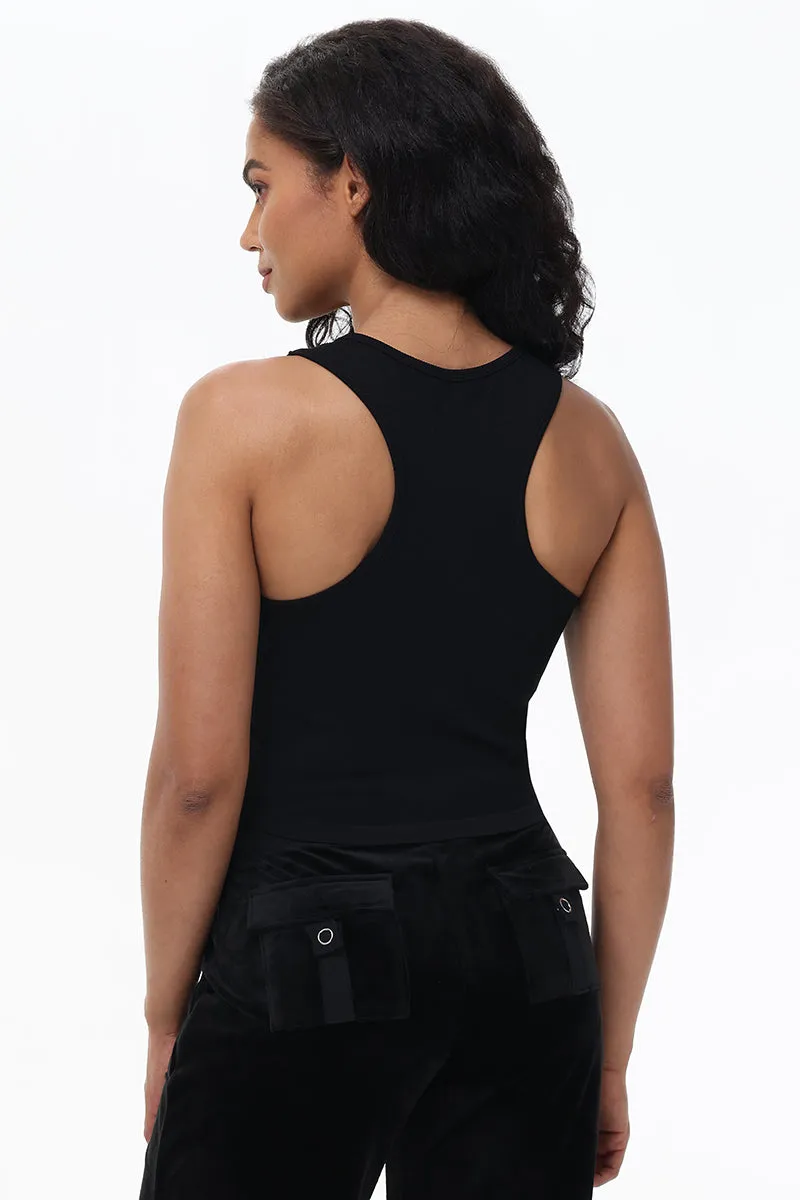 Small Bling High Neck Crop Tank sold by Juicy Couture product image thumbnail 3