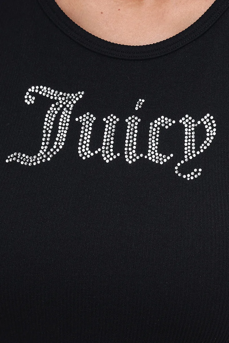 Small Bling High Neck Crop Tank sold by Juicy Couture product image thumbnail 4