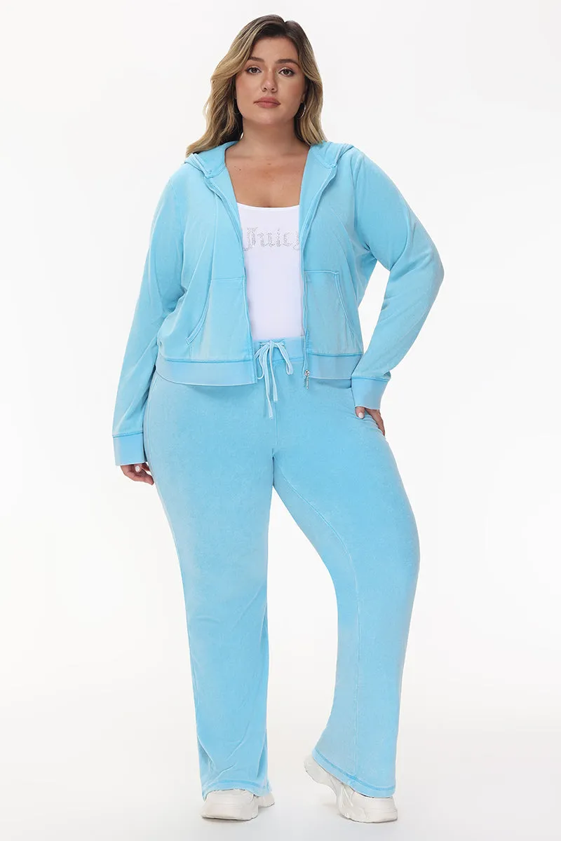 Plus-Size Big Bling Towel Terry Zip Hoodie sold by Juicy Couture product image thumbnail 4