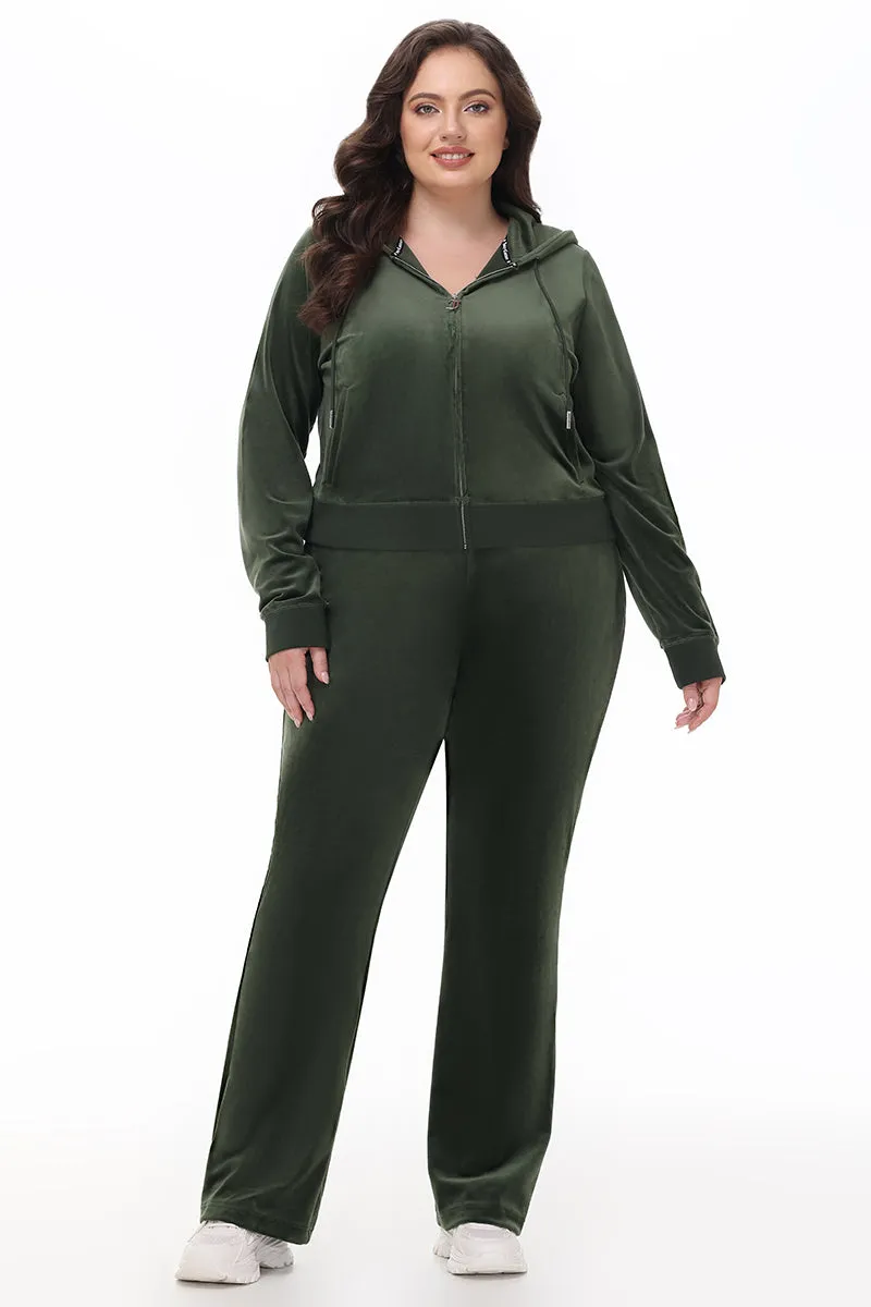 Plus-Size OG Big Bling Velour Hoodie sold by Juicy Couture product image thumbnail 5
