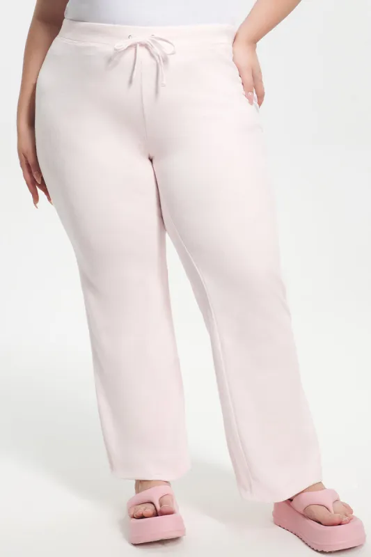 Plus-Size Classic Cotton Velour Track Pants sold by Juicy Couture