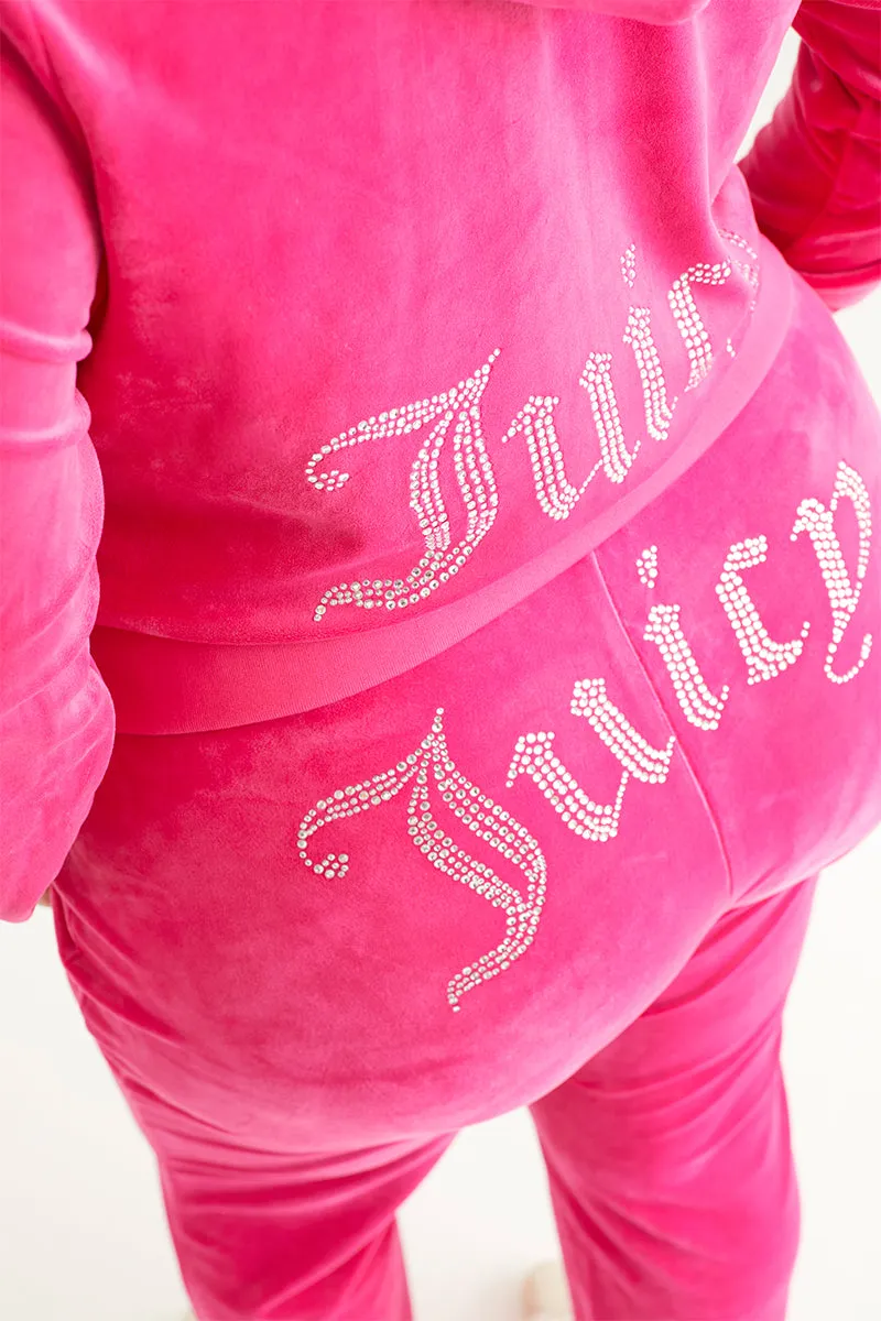 Plus-Size OG Big Bling Velour Track Pants sold by Juicy Couture product image thumbnail 4
