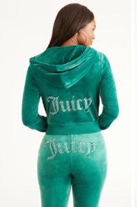 OG Big Bling Velour Hoodie sold by Juicy Couture