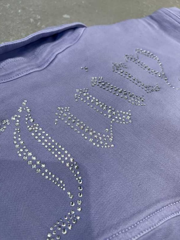 Raquel Crystal Closure Denim Jacket—REJUICED sold by Juicy Couture product image thumbnail 3