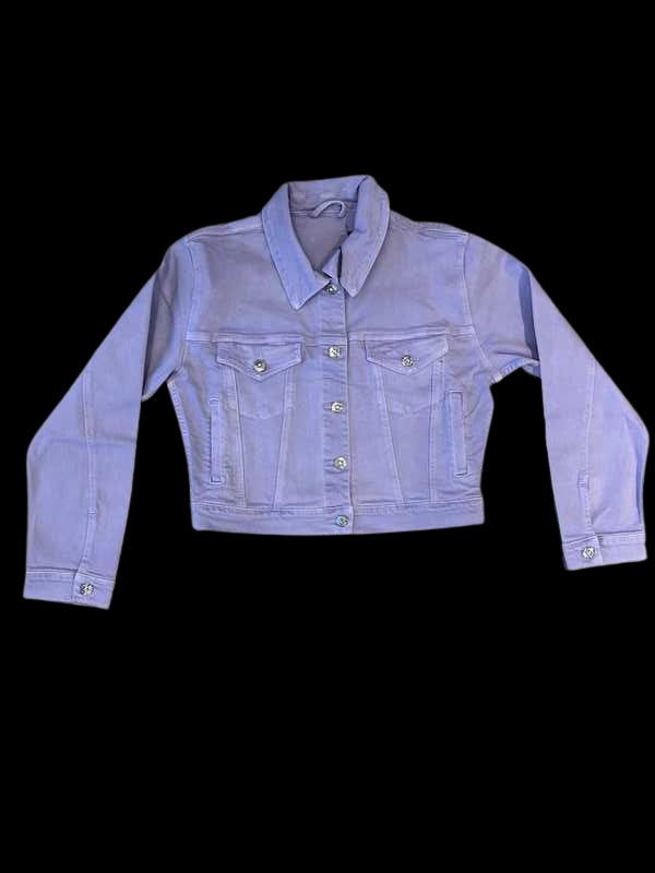 Raquel Crystal Closure Denim Jacket—REJUICED sold by Juicy Couture