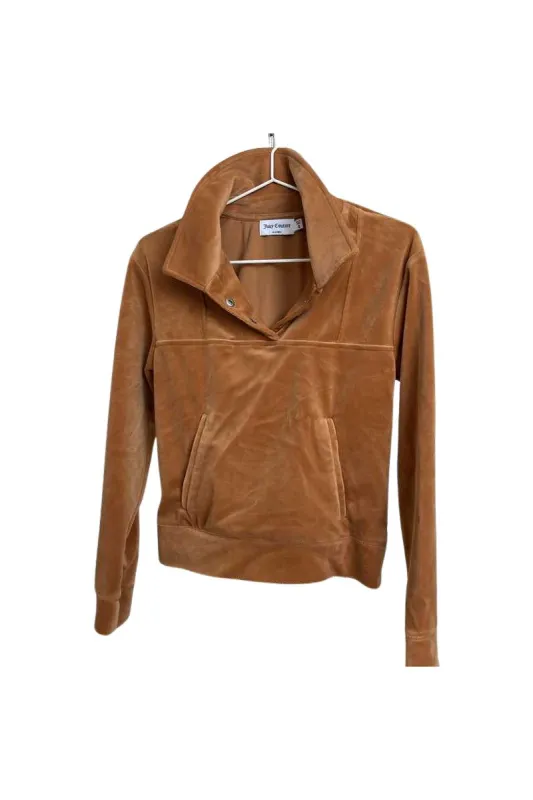 Paneled 1/2 Placket Snap Top —REJUICED sold by Juicy Couture