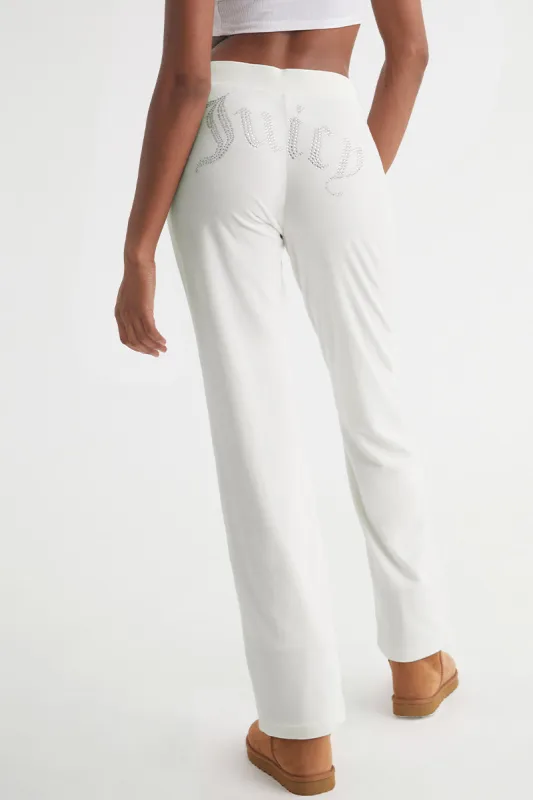 OG Big Bling Velour Track Pants sold by Juicy Couture
