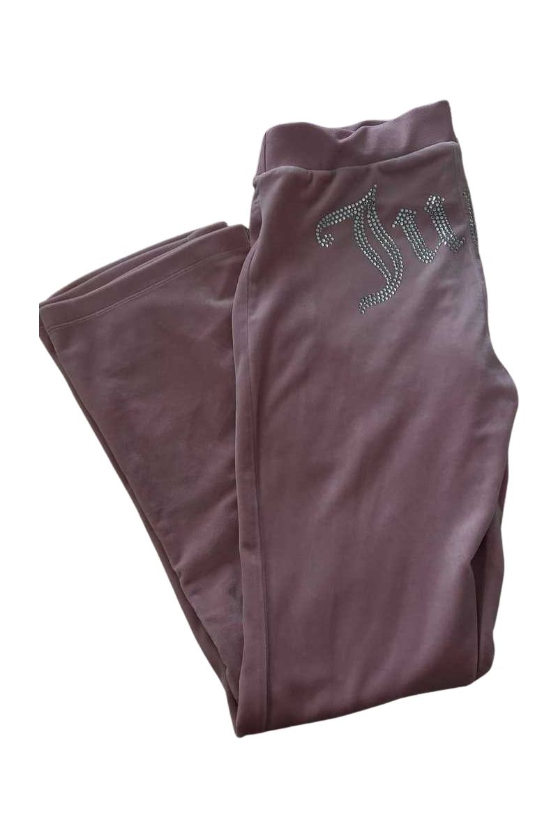 OG Big Bling Velour Track Pants—REJUICED sold by Juicy Couture product image thumbnail 2