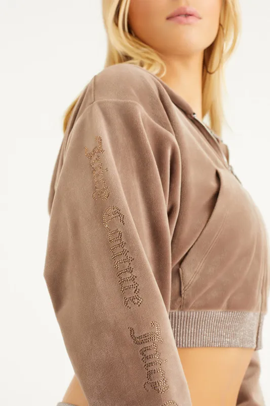 Cropped Jacket with Side Bling sold by Juicy Couture