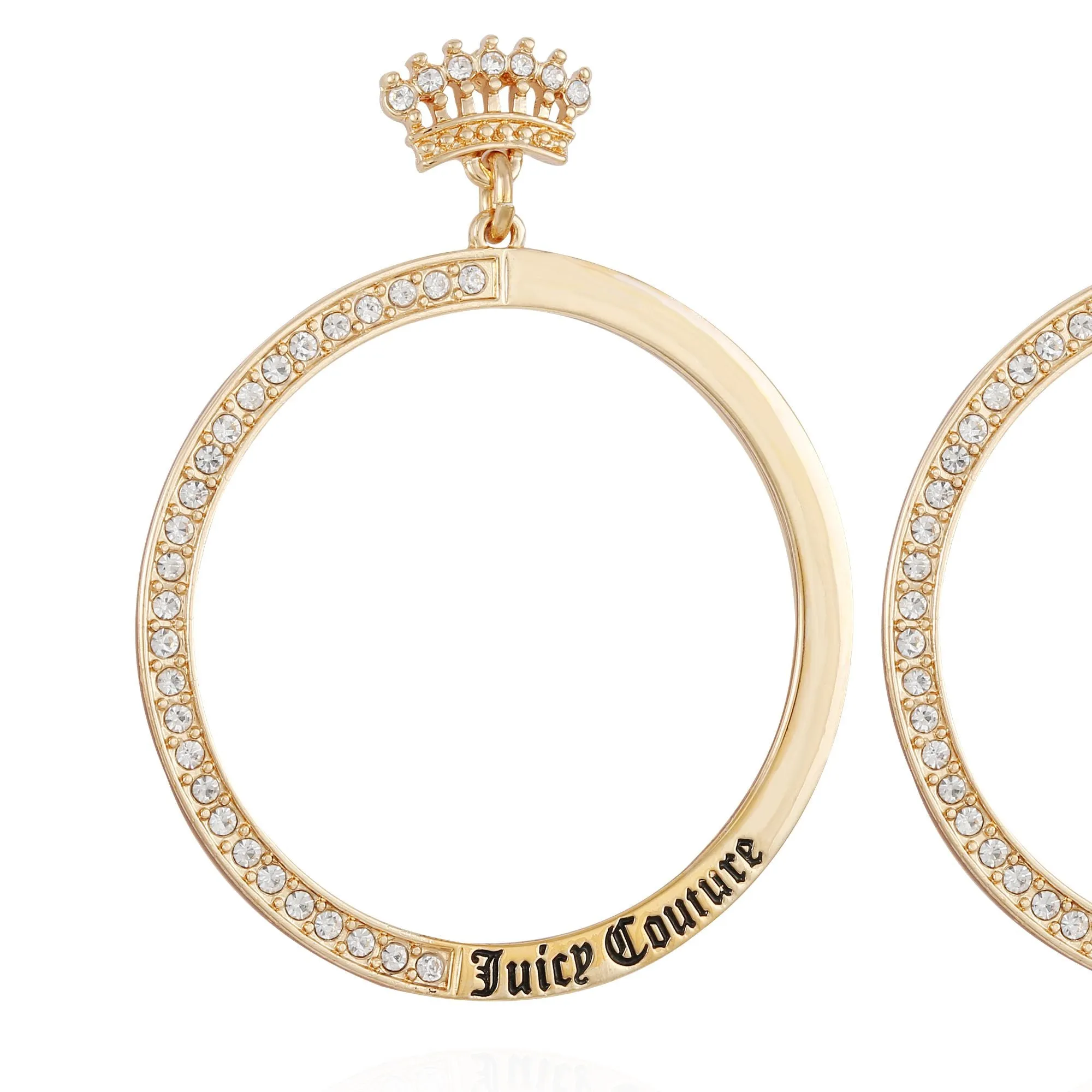 Sleek Hoop Crown Earrings sold by Juicy Couture product image thumbnail 2