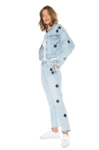 Starry Signature Denim Jacket sold by Juicy Couture