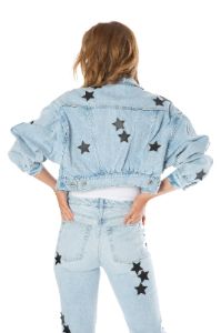 Starry Signature Denim Jacket sold by Juicy Couture