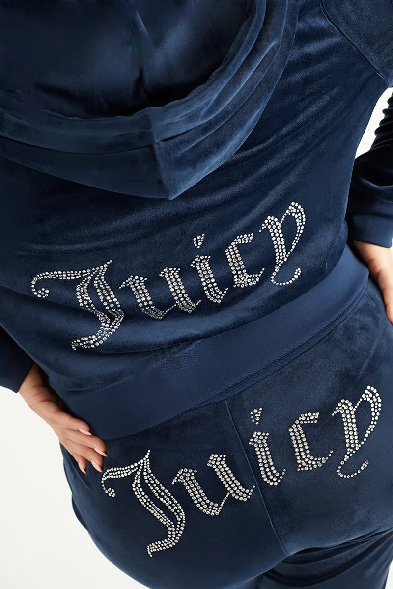 Plus-Size OG Big Bling Velour Hoodie sold by Juicy Couture product image thumbnail 3