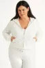 Plus-Size OG Big Bling Velour Hoodie sold by Juicy Couture
