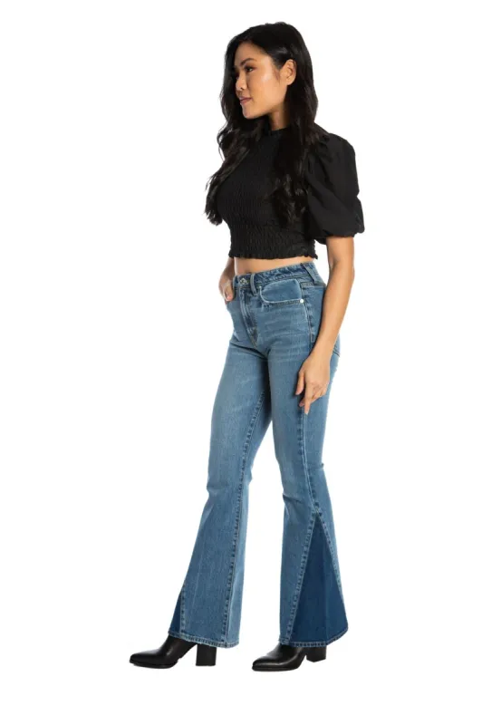 Malibu Flare Jeans with Hem Detail sold by Juicy Couture