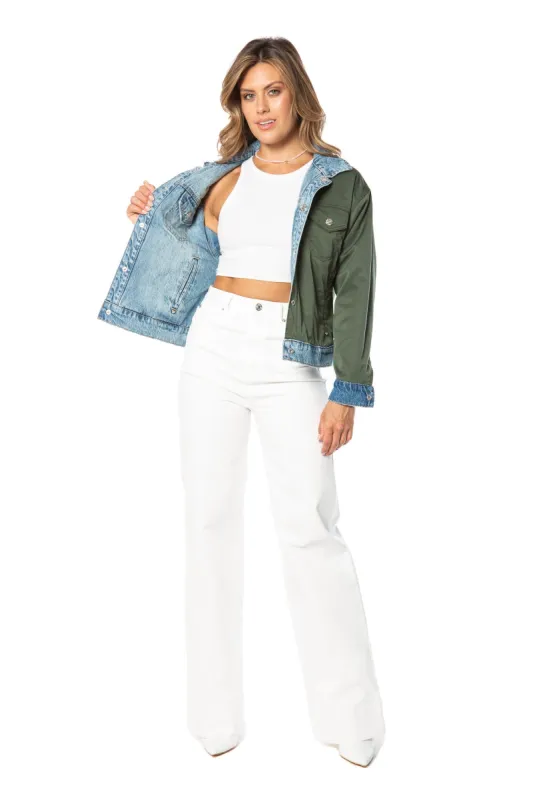Reversible Monogram Trucker Jacket sold by Juicy Couture