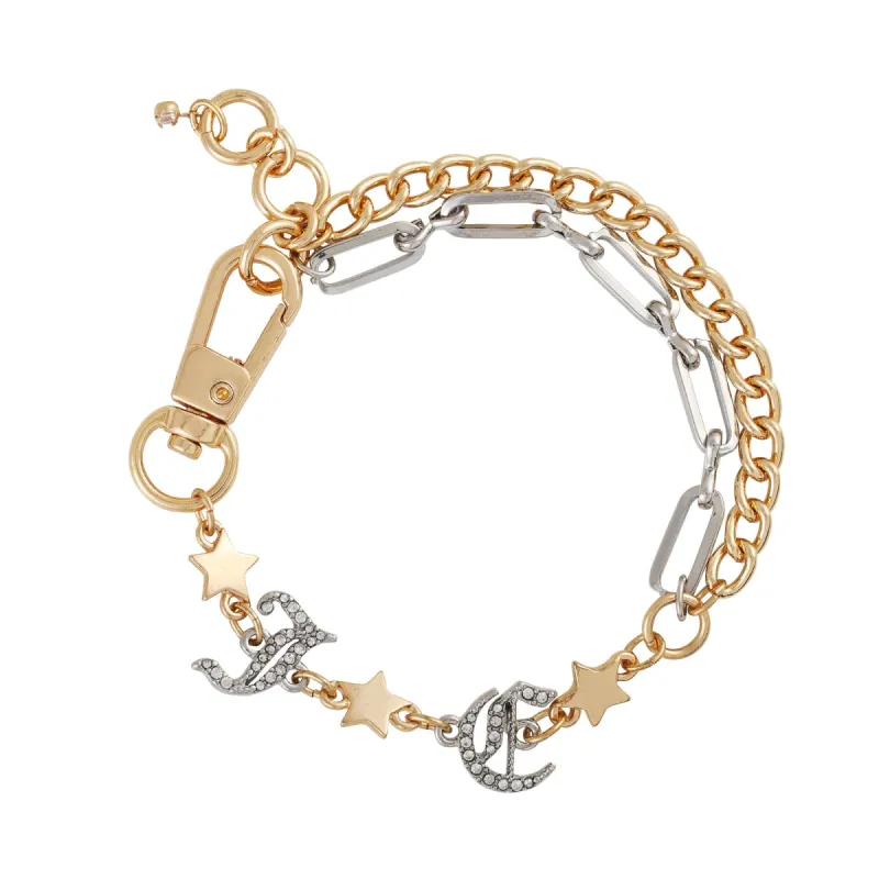 Layered Monogram Star Bracelet sold by Juicy Couture
