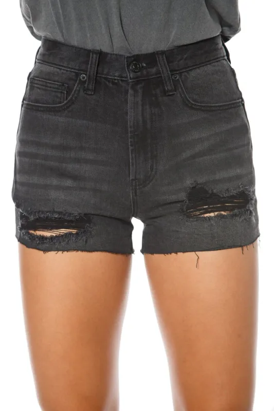 Pacific High Rise Destroyed Detail Shorts sold by Juicy Couture