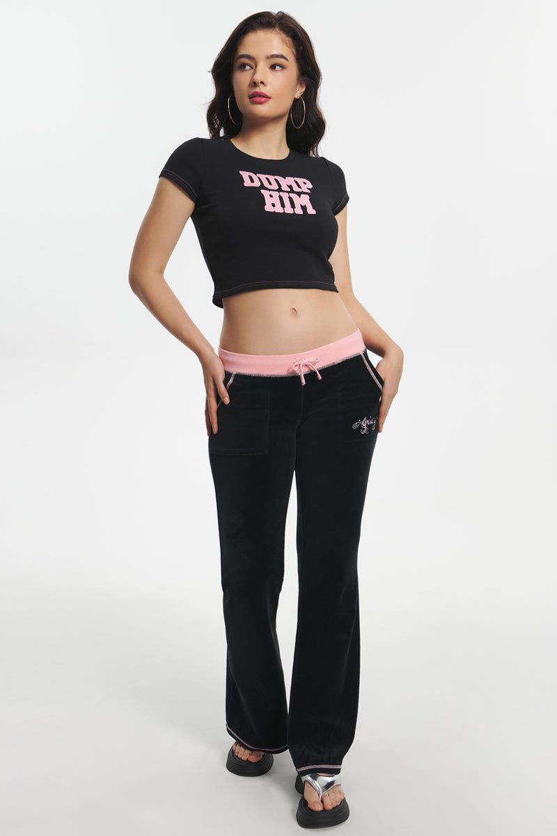 Dump Him Baby Tee sold by Juicy Couture product image thumbnail 5