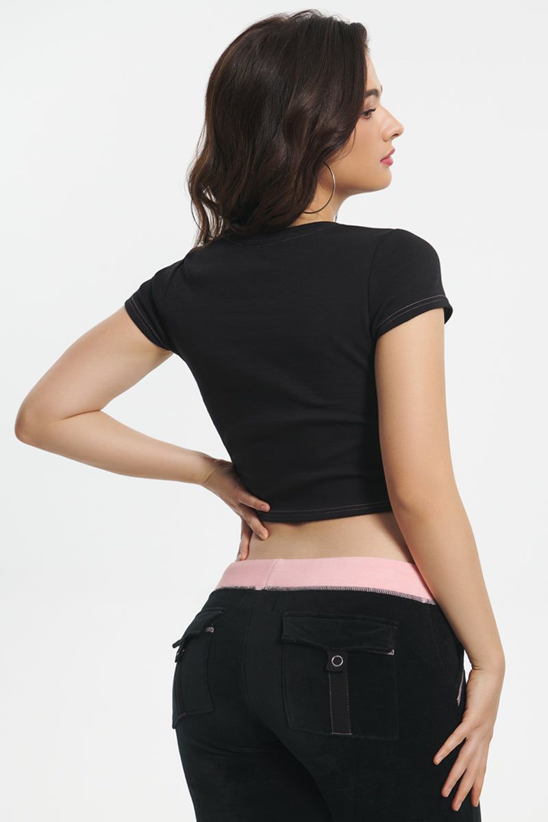 Dump Him Baby Tee sold by Juicy Couture product image thumbnail 3