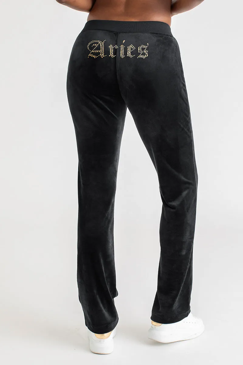 Aries Customizable Big Bling Velour Track Pants sold by Juicy Couture product image thumbnail 3