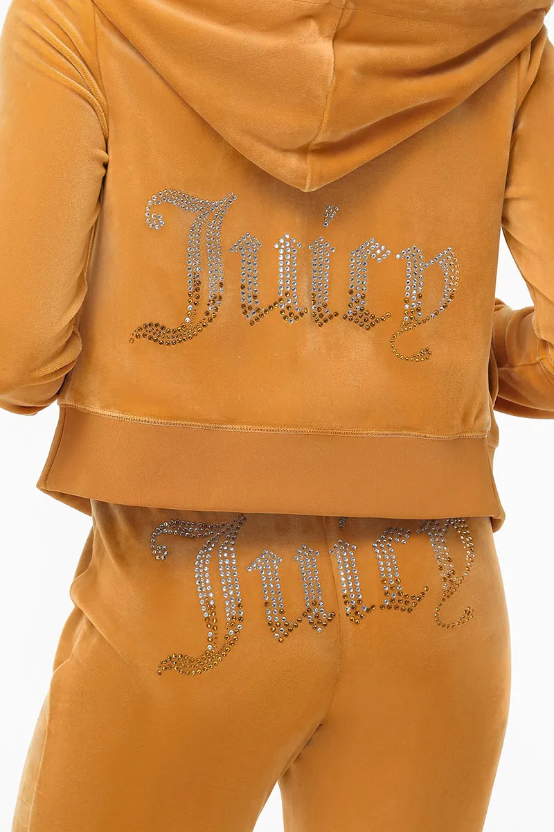 Ombre Big Bling Velour Hoodie sold by Juicy Couture product image thumbnail 4