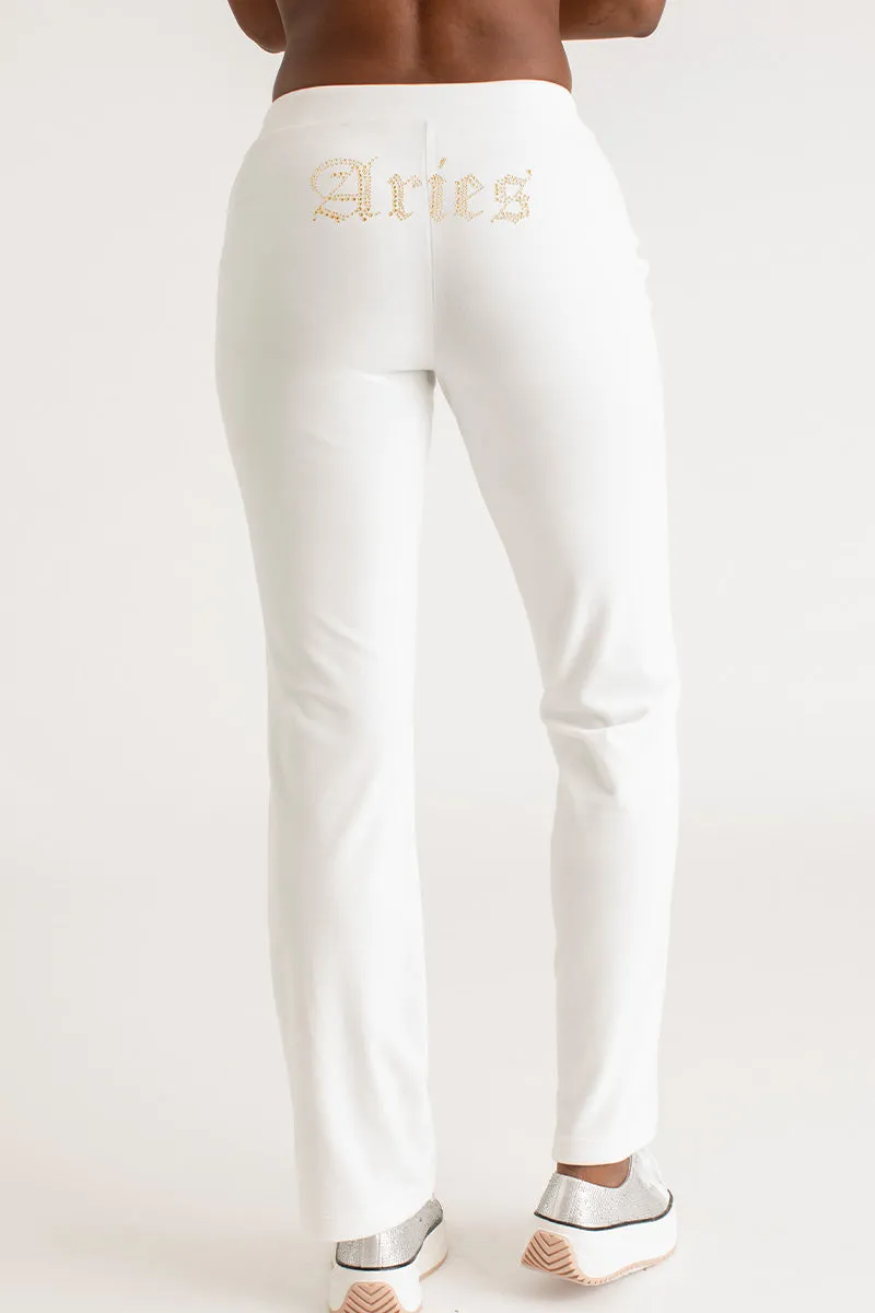 Aries Customizable Big Bling Velour Track Pants sold by Juicy Couture