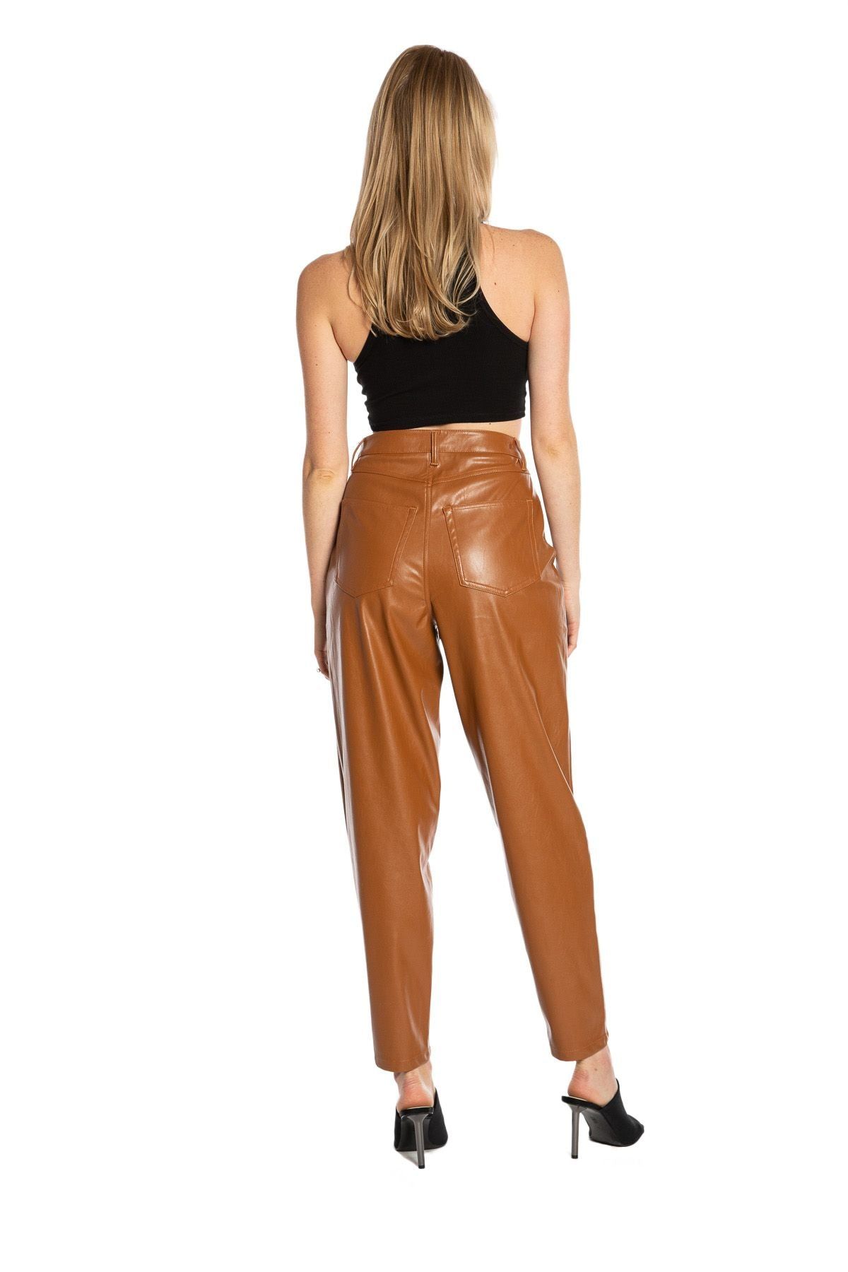 Faux Leather Rodeo Barrel Leg Pants sold by Juicy Couture product image thumbnail 4