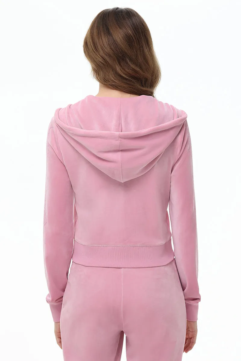 Lace Rhinestone Classic Hoodie sold by Juicy Couture product image thumbnail 3