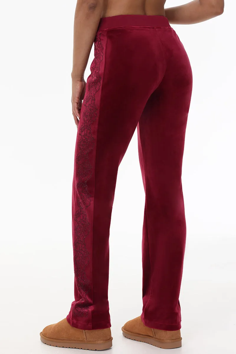 Lace Rhinestone Classic Track Pants sold by Juicy Couture product image thumbnail 3